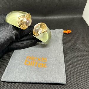 Alexis Bittar Lucite Hinged Cuff (Used - Very Good)